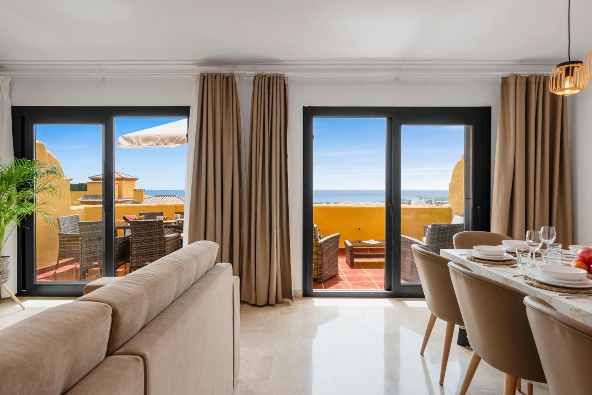 Sky And Sea Estepona Penthouse Zewnętrze zdjęcie